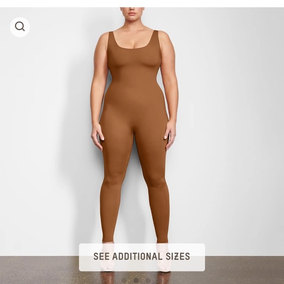 SKIMS Pants - Skims All-In-One Scoop Neck Onesie. New! Washed but never worn.